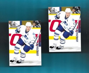 BOTH CARDS! 1997-98 Pinnacle Cards # 50 MATS SUNDIN TORONTO EXCEPTIONAL!