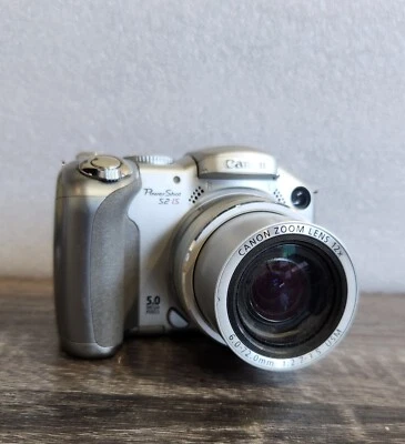 CANON POWERSHOT S2 IS 5.0MP DIGITAL CAMERA - FOR PARTS Z08 - Image 1 of 4