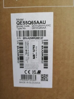 Samsung QE55Q65A 55" QLED 4K - Smart TV - Titan Black - Photo 1/2