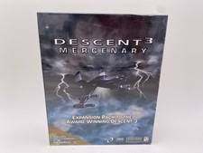 Descent 3 Mercenary Expansion Pack Interplay PC Game CD-Rom Win95 Factory Sealed