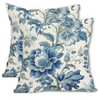 Blue Throw Pillow Covers 18x18 Inch Chinoiserie Pillow Cover 18X18 inch Blue02