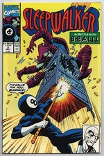 Sleepwalker #2 | 8-Ball (Marvel, 1991) VF-