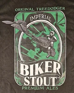 Original Treedodger Imperial Biker Stout Premium Ale T-Shirt Scout Trooper 3XL - Bild 1 von 4