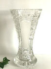Gro&#223;e wundersch&#246;ne Kristall Vase mit Schliffdekor H&#246;he 28 cm - 3,3 kg