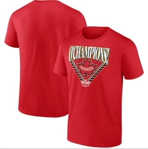 Canada hockey t shirt, 2025 4 Nations Face-Off, red, team canada champs - Picture 1 of 2