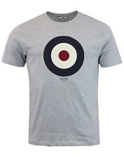 T-shirt BEN SHERMAN Signature Mod Target Casuals Grigio Grey