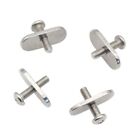 Convenient Pack of 4 Stainless Steel M5 Screws & Nuts for Rail Track Tie Down