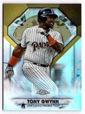 2022 Topps Chrome - Diamond Greats Chrome #DGC-44 Tony Gwynn Padres  - Image 1 of 3