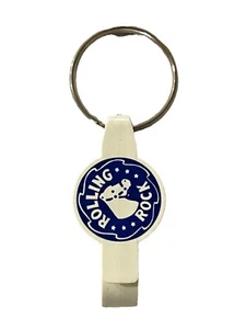 Llavero abridor botellas cerveza Rolling Rock de colección años 80 - Imagen 1 de 4
