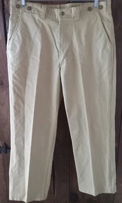 Pantalones de tela de hojalata seca Filson usados en excelente estado estilo 79 para hombre 36x28 lona de pato pesada 5 pkt Foto 1 de 4