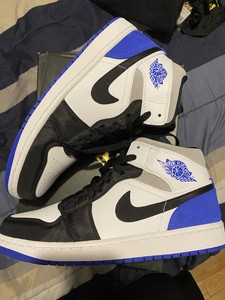 Jordan 1 Mid SE Royal Black Toe 2020 for sale | eBay