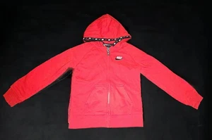 Nike Track Jacket Long Sleeve Hoodie Red Boy's Size 4T - Picture 1 of 4