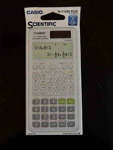 Casio Wissenschaftlicher Taschenrechner FX-115ES Plus 2nd Edition (WEISS) NEU - Bild 1 von 5