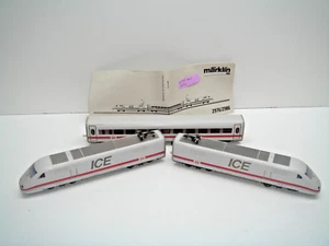 Märklin HO ICE 1 Triebwagenzug 3-teilig der DB aus Set 2986 (2976) Delta Digital - Bild 1 von 12