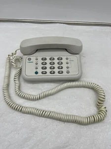 Teléfono fijo GE 12 números de memoria 2-9230A con cable teléfono de marcación rápida blanco - Imagen 1 de 10
