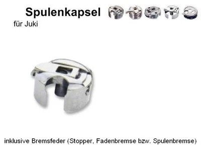 DRITTHERSTELLER AUS ASIEN Spulenkapsel für JUKI DDL 9000 SS + Fadenbremse !! powered by nahttechnik #B1