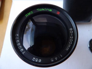 Tokina RMC 80-200mm 1:4.5 Tele-/Zoomobjektiv mit Tasche. - Bild 1 von 2