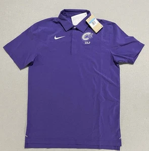 Neu mit Etikett Nike Golf Polo Herren Größe Large lila Capital University Dri-Fit - Bild 1 von 6