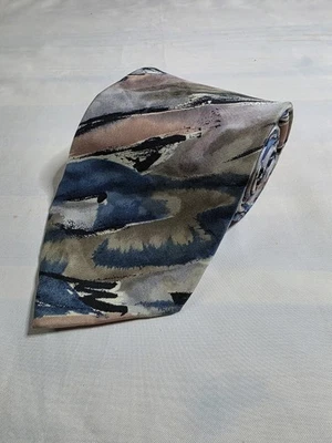 Corbata de cuello JT Beckett multicolor para hombre 100 % seda   Foto 1 de 3