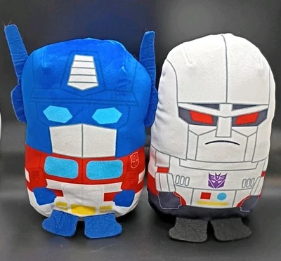 Transformers Lot Of 2 Pod Pals Plush Doll  Optimus Prime & Megatron - Image 1 of 4