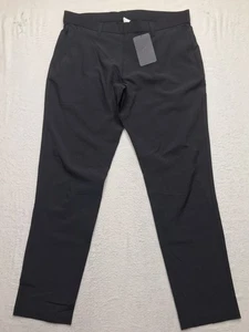 Nuevo con etiquetas Pantalón FABLETICS Only Hombres 36x30 (etiqueta 34/32) Negro Calce Ajustado Rendimiento Golf - Imagen 1 de 15
