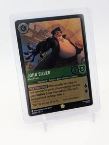 Lorcana TCG - John Silver - Alien Pirate - COLD FOIL Legendary 89/204 Fabled NM - Bild 1 von 2