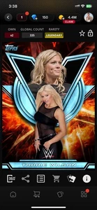 Topps Slam WWE 2025 Vitality Platinum Chrome Verve Torrie Wilson 335cc LEGENDARY - Picture 1 of 1