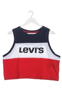 LEVI’S Camiseta sin mangas Mujeres Talla EU 40 rojo-blanco-azul look casual - Imagen 1 de 5