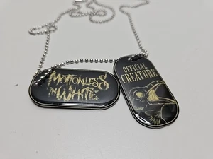 Motionless In White Promo Dog Tags Official Creature Rare - Bild 1 von 3