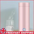 400ml Electric Heating Water Cup Leakproof Portable Water Kettle (UK Pink)