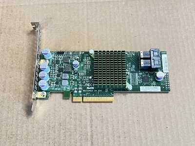 RAID-контроллер Supermicro AOC-S3008L-L8i LSI3008-IT SAS3 12 Гбит/с 8 портов - Изображение 1 из 4