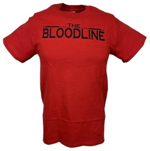 Roman Reigns The Bloodline Logo Red T-shirt - Picture 1 of 4