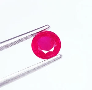 Zafiro rosa natural 1,02 quilates sin tratar piedra preciosa suelta certificada gema de zafiro - Imagen 1 de 12