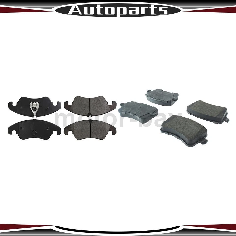 Pastillas de freno delanteras traseras para Audi A4 Quattro 2016 2015 2014 2013 2012 2011 2010 Foto 1 de 4