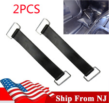 2 Pcs Universal Motorcycle Scooter Rubber Battery Strap Fixed Holder Belt Fixing