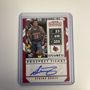 2020-21 Panini Contenders Draft Picks Steven Enoch RC Auto Louisville Cardinals