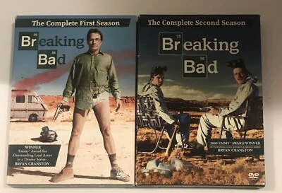 Breaking Bad: The Complete First & Second Seasons DVD Lot of 2 Box Sets - Image 1 of 4