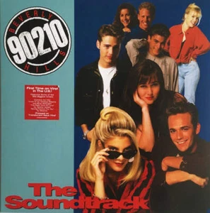 Soundtrack - Beverly Hills, 90210 - The Soundtrack Blue Color Vinyl LP Record - Imagen 1 de 2