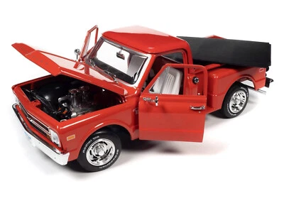 Chevrolet 1968 camioneta pick up roja 1:18 Auto World 300 Foto 1 de 4