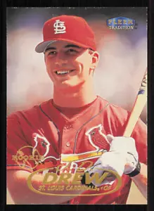1998 Fleer Tradition Update #U100 J.D. Drew RC - Picture 1 of 2