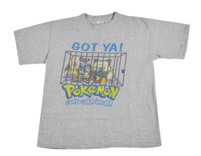 Camisa Pokemon 1999 Vintage Talla Juvenil Mediana Foto 1 de 2
