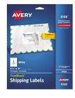 Avery Shipping Labels with TrueBlock Technology Inkjet 3 1/2 x 5 White 78 /Pack
