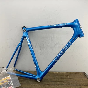 Trek 5000 Frame 62 cm Carbon Fiber 700c TCT 130 Road Race Blue Tall Large Bike - Picture 1 of 24