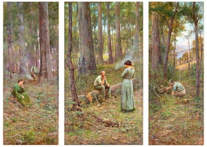 The Pioneer by Frederick McCubbin Print - Bild 1 von 8