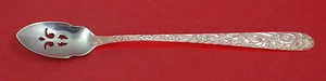 Repousse By Kirk Sterling Silver Olive Spoon Pierced Long 7 1/2" Custom - Picture 1 of 1