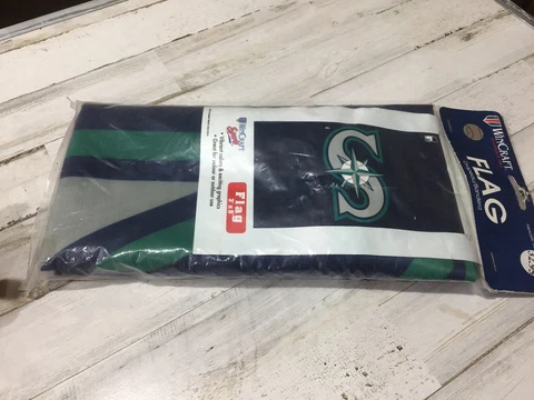 Seattle Mariners 3’ By 5’ Flag New In Package by WinCraft Sports Cover