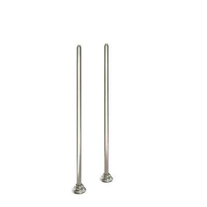 NEW Moen Weymouth TS25105BN Brushed Nickel Floor Mount Tub Filler Riser Legs - Picture 1 of 4