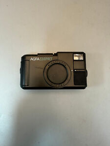 AGFA Compact Electronic Winder 35mm Point & Shoot Film Camera, Black