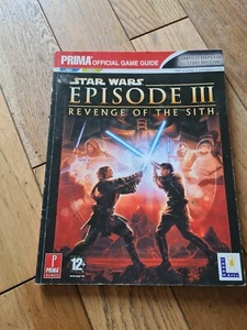 STAR WARS EPISODE III:REVENGE OF THE SITH OFFICIAL STRATEGY GUIDE *PRIMA* - Picture 1 of 8