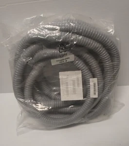 H749001060 Grey 1" Dia x 25 ft Flexible Reinforced Helix Suction Discharge Hose - Picture 1 of 4